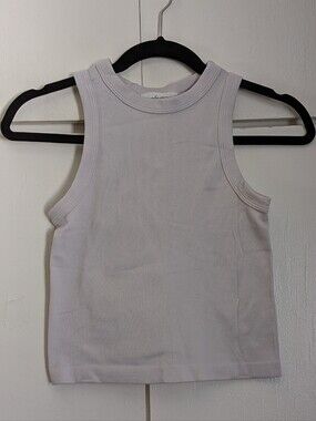 Carly Jean Los Angeles Cropped Tank Top